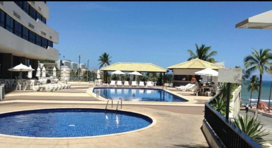 Lindo Apartamento Para Familia Ondina Apart Hotel Salvador Kültér fotó